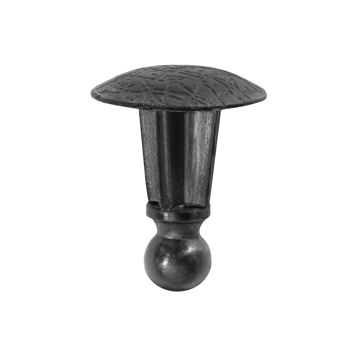15mm Black Nylon Cowl Retainer, 13mm Head