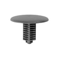 8mmx14.5mm Gray Nylon Single Head Hood & Trunk Insulator Christmas Tree Retainer, 21mm Head