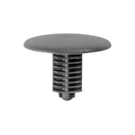 8mmx14.5mm Gray Nylon Single Head Hood & Trunk Insulator Christmas Tree Retainer, 21mm Head