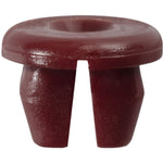 M4.2 Red Nylon Front Bumper Screw Grommet, 9.5mm Square Hole, 14mm Head