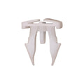 8mm White Nylon Cowl Vent Retainer, 11mmx14mm Head