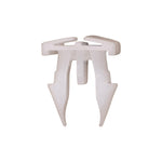 8mm White Nylon Cowl Vent Retainer, 11mmx14mm Head