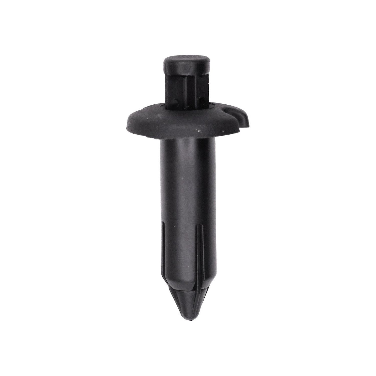 7mmx20mm Black Nylon Push-Type Cowl Vent Retainer with Drive Pin, 15mm Head