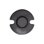 7mmx20mm Black Nylon Push-Type Cowl Vent Retainer with Drive Pin, 15mm Head