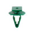 7mm Slot Green Nylon Double Head Cowl Christmas Tree Retainer, 10mmx14mm Head