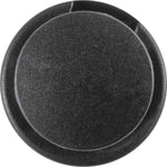 8.5mmx20mm Black Nylon Push-Type Air Dam, Fender Flares/Apron, Bumper, Grille Retainer with Closed End, 20mm Head
