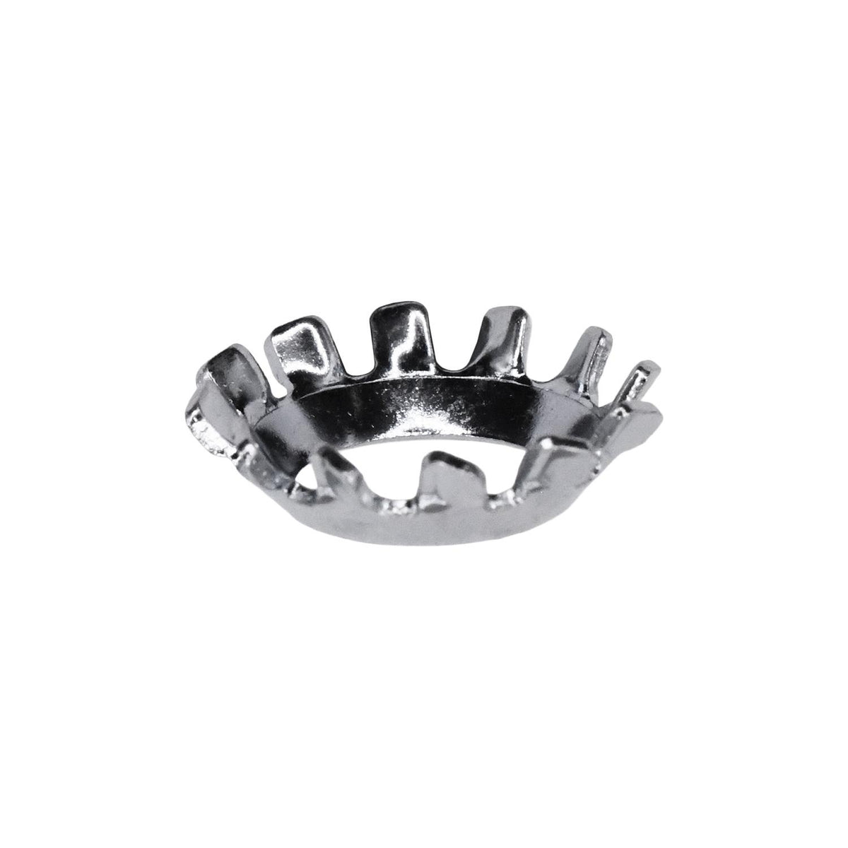 5/16" Countersunk External Lock Washer, 0.599" OD, Zinc