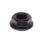 5/16"-24 Spin Lock Nut withSerrations, Black