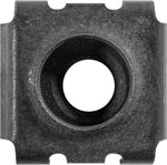 #10-32 Cage Nut, Panel 0.025-0.063", Black