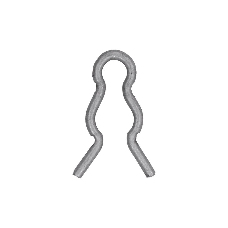 3/16" Hair Pin Cotter Wire, 7/64" ID, Zinc
