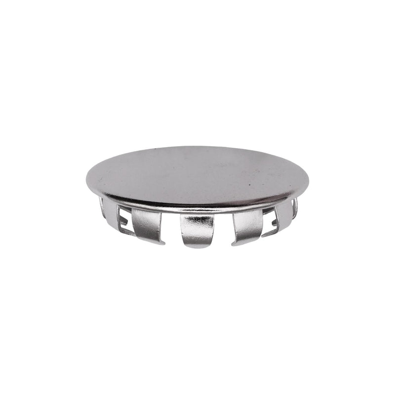 1" Plug Button, 1-9/64" Head, Nickel
