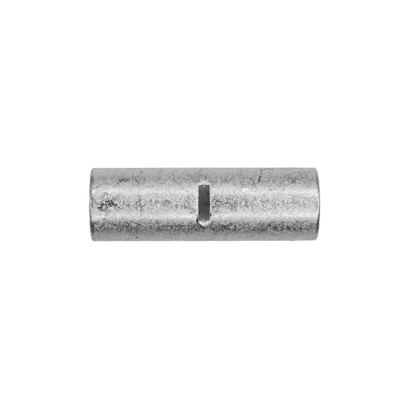 Butt Connector Solderless Terminal Non-Insulated 6 Gauge, Tin