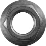 1/2"-20 Spin Lock Nut withSerrations, Black