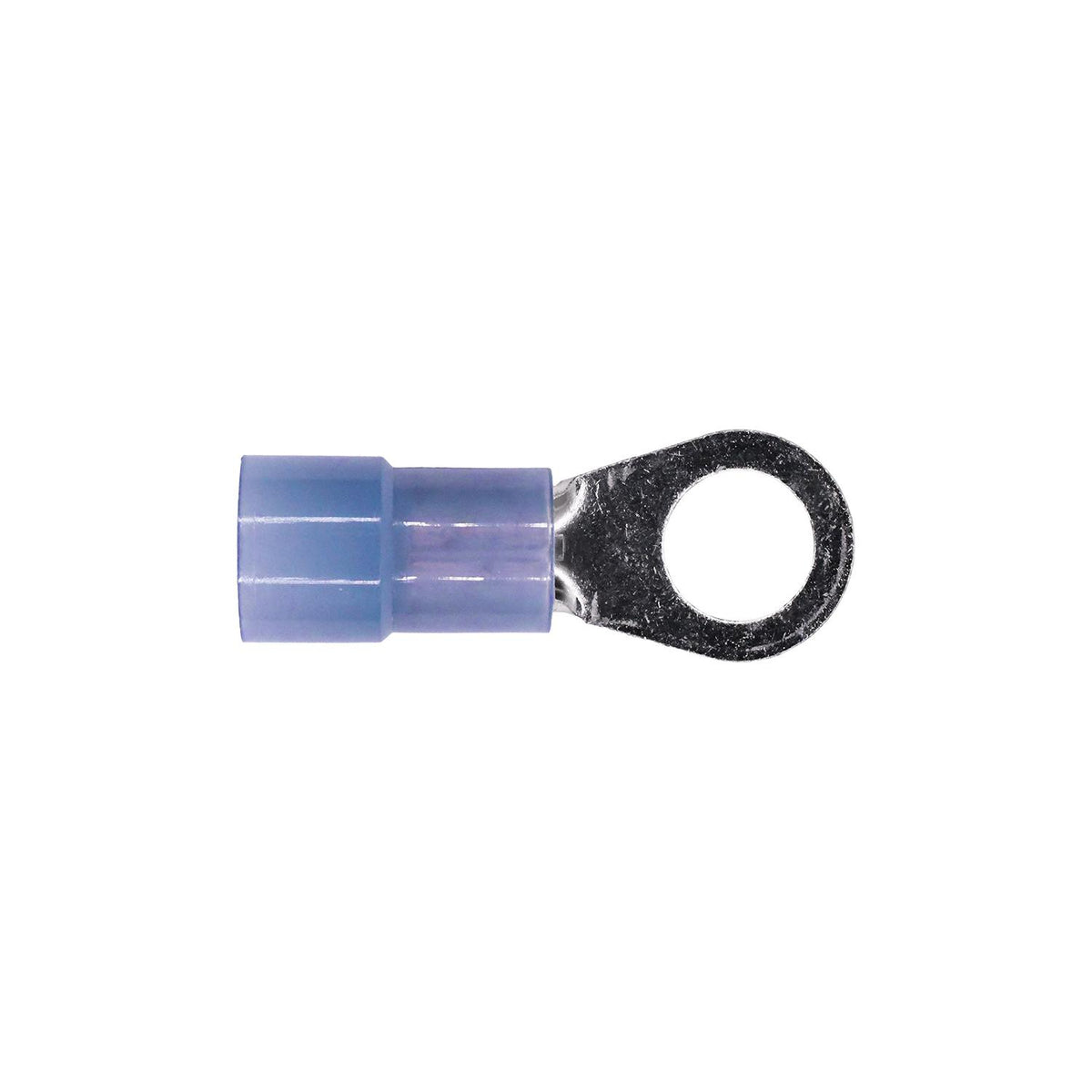 5/16"-3 Blue Copper Solderless Terminal Ring 6 Gauge Stud, Tin