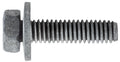 5/16"-18x1-1/4" Hex Head SEMS Washer Body Bolt, 3/4" Washer, Black