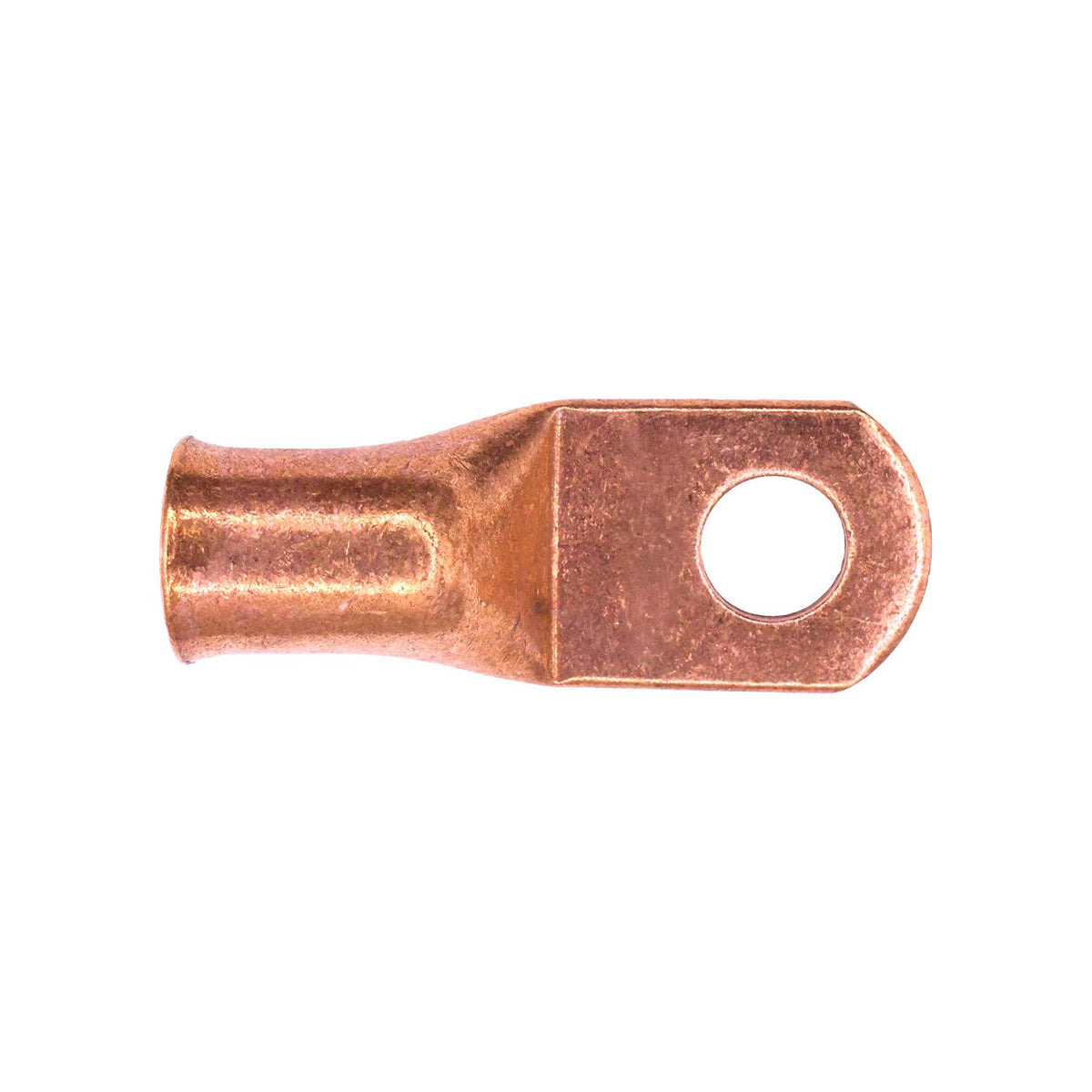 5/16"-3 Copper Head Solderless Terminal Ring Non-Insulated Gauge Stud, Unplated