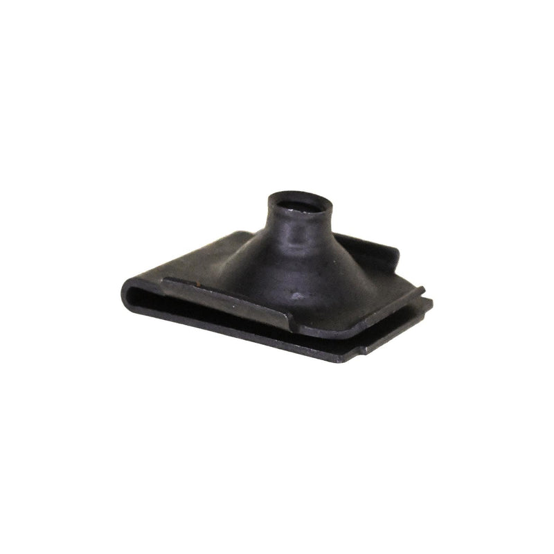 1/4"-20 Extruded U-Nut Screw, Panel 0.050-0.070", Black