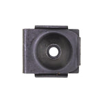 1/4"-20 Extruded U-Nut Screw, Panel 0.050-0.070", Black