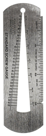 Gauge Tool - Stainless Steel
