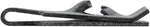 #10 Spring Type U-Nut Screw, Panel 0.025-0.040", Black