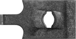 #10 Spring Type U-Nut Screw, Panel 0.025-0.040", Black