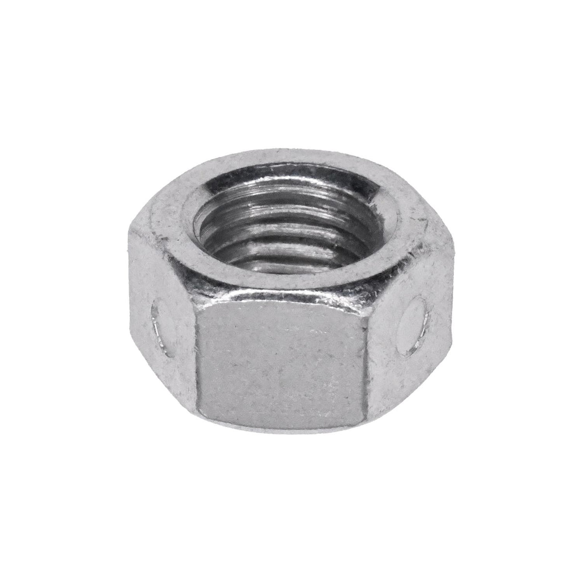 3/8"-24 Reversible Lock Nut Hex, Zinc