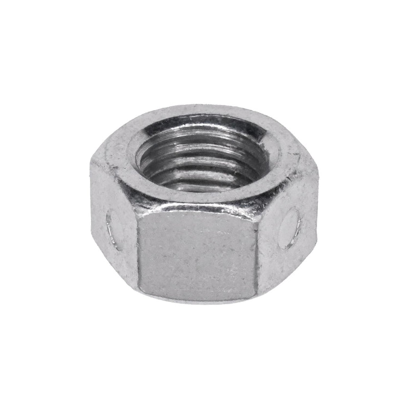3/8"-24 Reversible Lock Nut Hex, Zinc