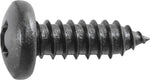 #14x3/4" Phillips Pan Head Tapping Screw, Type A/AB, Black Oxide