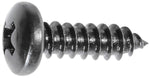 #10x5/8" Phillips Pan Head Tapping Screw, Type A/AB, Black Oxide