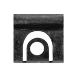 Windshield Reveal Molding Clip, Metal