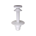 12.7mm & 9mm White Nylon Window Lift Motor Mounting Retainer