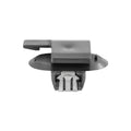 8mmx20mm Slotx12mm Black Nylon Interior Trim Garnish Molding Clip with Metal Reinforcement