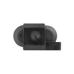 8mmx20mm Slotx12mm Black Nylon Interior Trim Garnish Molding Clip with Metal Reinforcement
