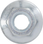 5/16"-18 Spin Lock Nut withSerrations, Zinc