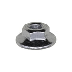 1/4"-20 Spin Lock Nut withSerrations, Zinc