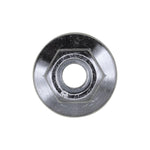 1/4"-20 Spin Lock Nut withSerrations, Zinc