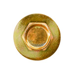 1/4"-20x1-1/8" Hex Head SEMS Body Bolt with a Dog Point, 3/4" Washer, Trivalent Yellow Zinc