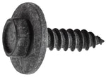 M4.8-1.61x19mm Hex Head SEMS Tapping Screw, Type A/AB, 15mm Washer, Black
