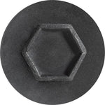 M4.8-1.61x16mm Hex Head SEMS Tapping Screw, Type A/AB, 15mm Washer, Black