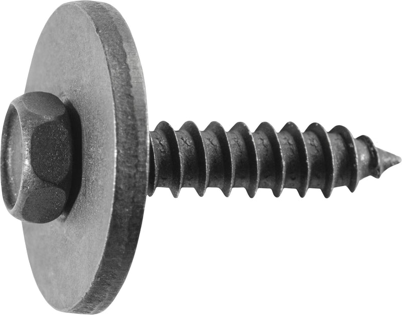 M4.2-1.41x20mm Hex Head SEMS T.S Screw, Type A/AB, 17mm Washer, Black