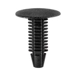 19/64"x7/8" Black Nylon Single Head Trunk Liner, Rear Seat Carpet, & Radiator Side Shield, 23/32" Head
