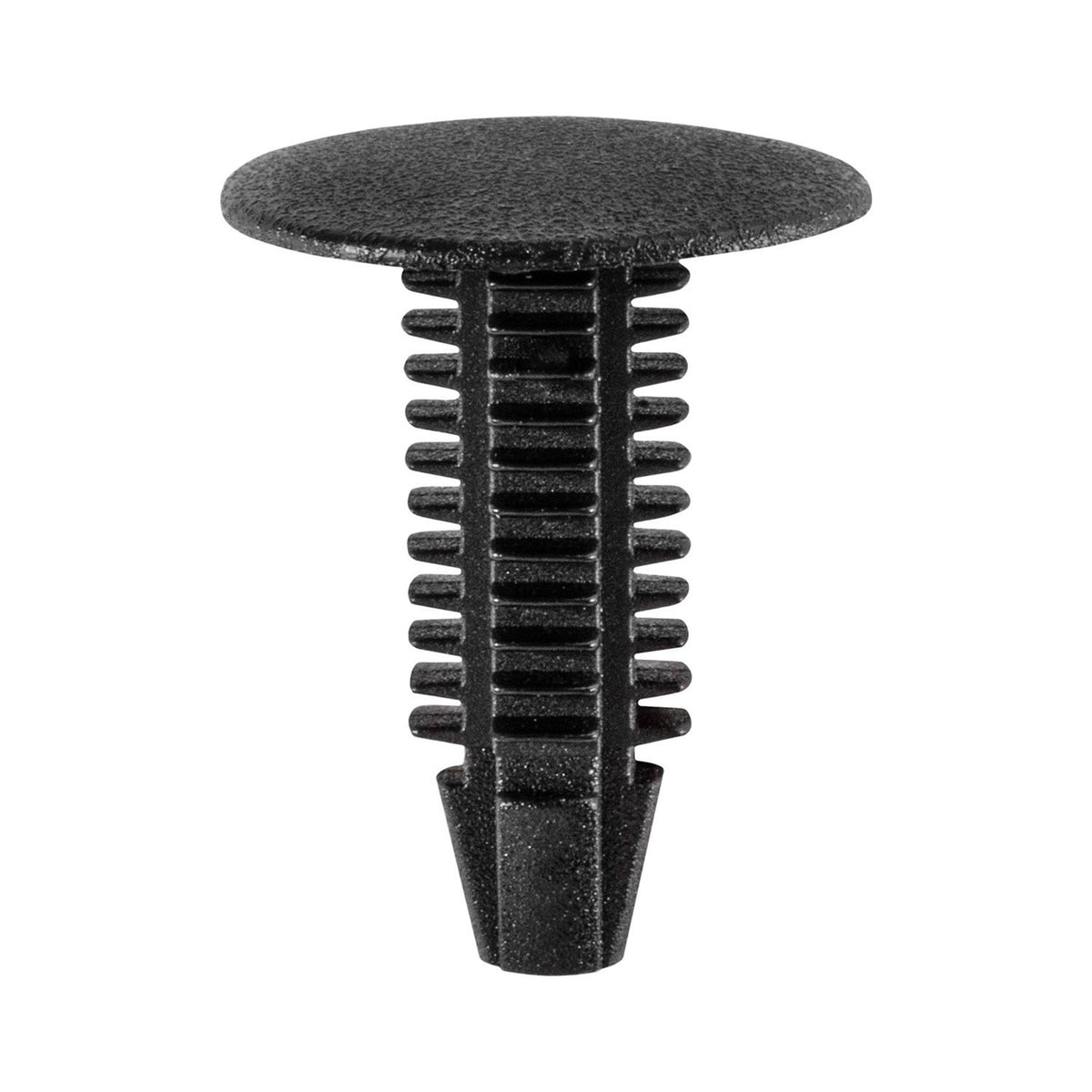 19/64"x7/8" Black Nylon Single Head Trunk Liner, Rear Seat Carpet, & Radiator Side Shield, 23/32" Head