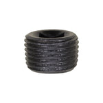1/2" Square Countersunk Pipe Plug, Plain