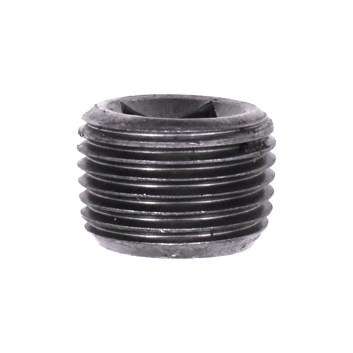 7/16" Square Countersunk Pipe Plug, Plain