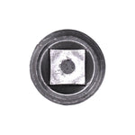 7/16" Square Countersunk Pipe Plug, Plain