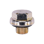 1/2"-20 Drain Plug Standard Seal, Yellow Zinc Chromate