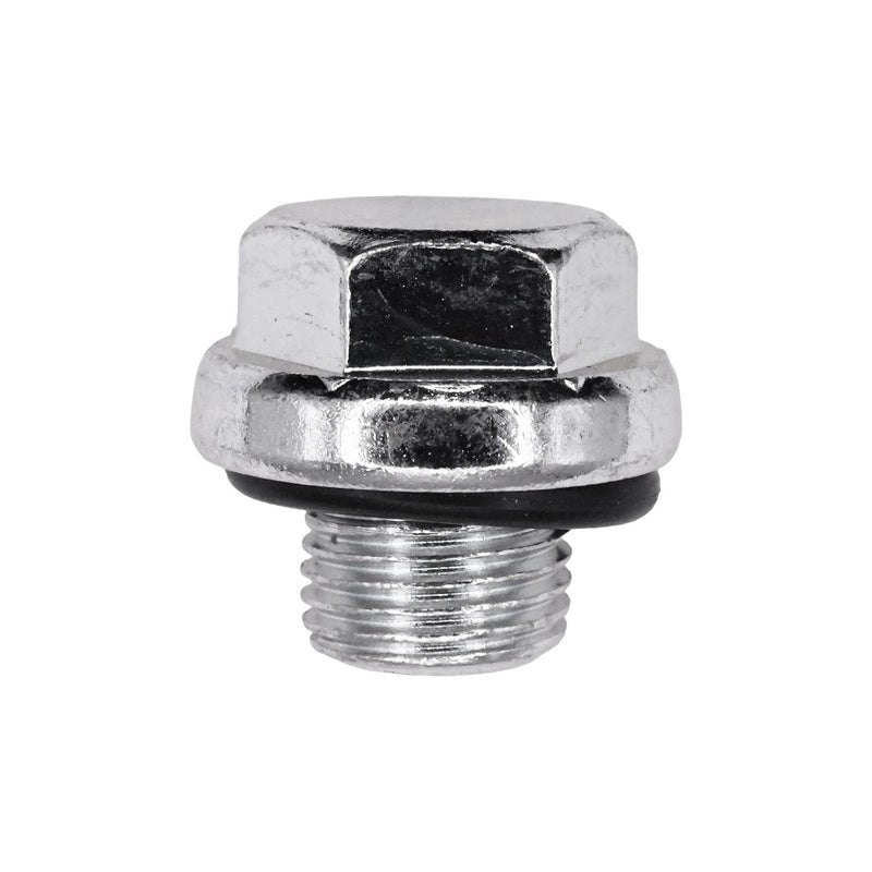 1/2"-20 Oversize Seal Rite Drain Plug, Zinc