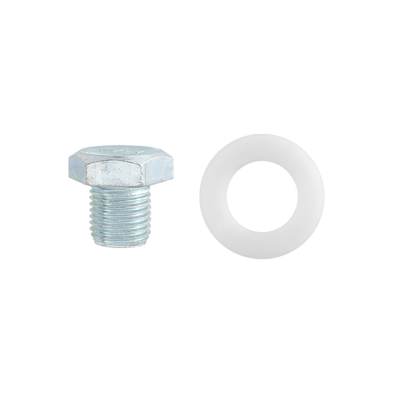 1/2"-20 Oil Drain Plug Standard Hex, Zinc