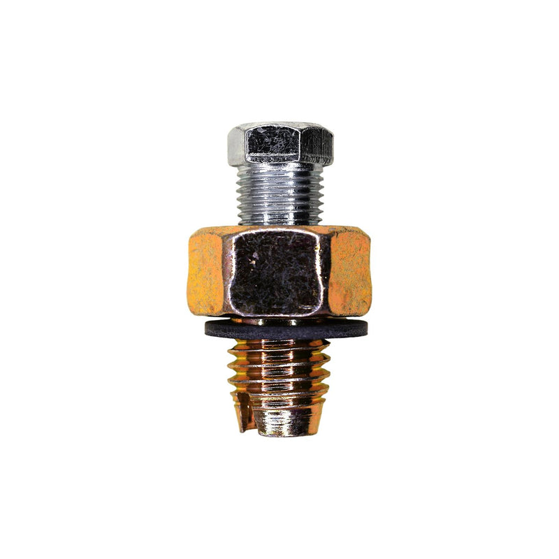 M12-1.75 Oil Drain Plug Oversize Self Tapping Piggy Back Sleeve Only, Yellow Zinc Chromate