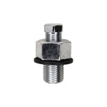 1/2"-20 Oil Drain Plug Piggy-Back, Zinc